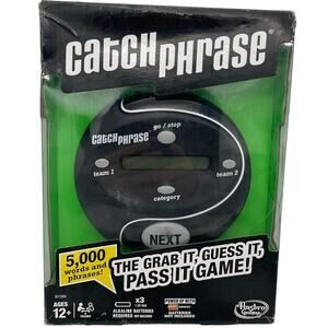 Electronic Catchphrase Game - Team Guessing Challenge w/ 5000 Words & Timer